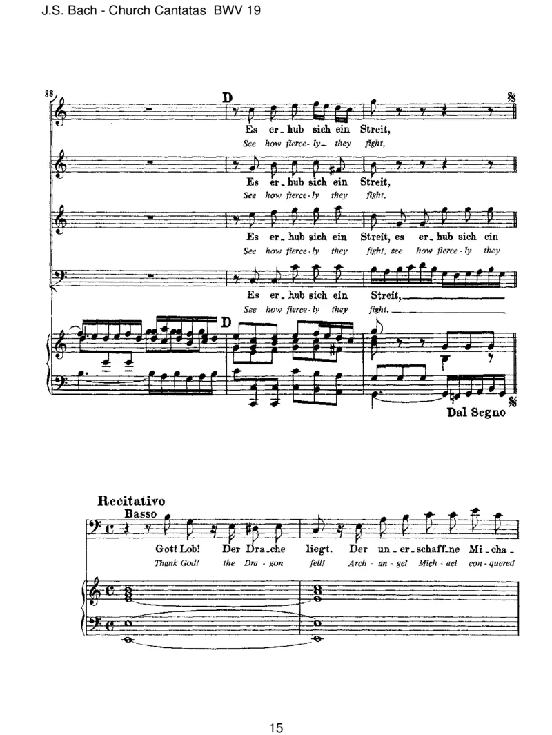 BWV19EserhubsicheinStreit(afterPicander)_一万首著名钢琴曲谱哈农贝多芬合集视频教学电子版高清无水印可打印_1古典钢琴知名音乐家谱_巴赫钢琴谱全集_J.S巴赫作品全集