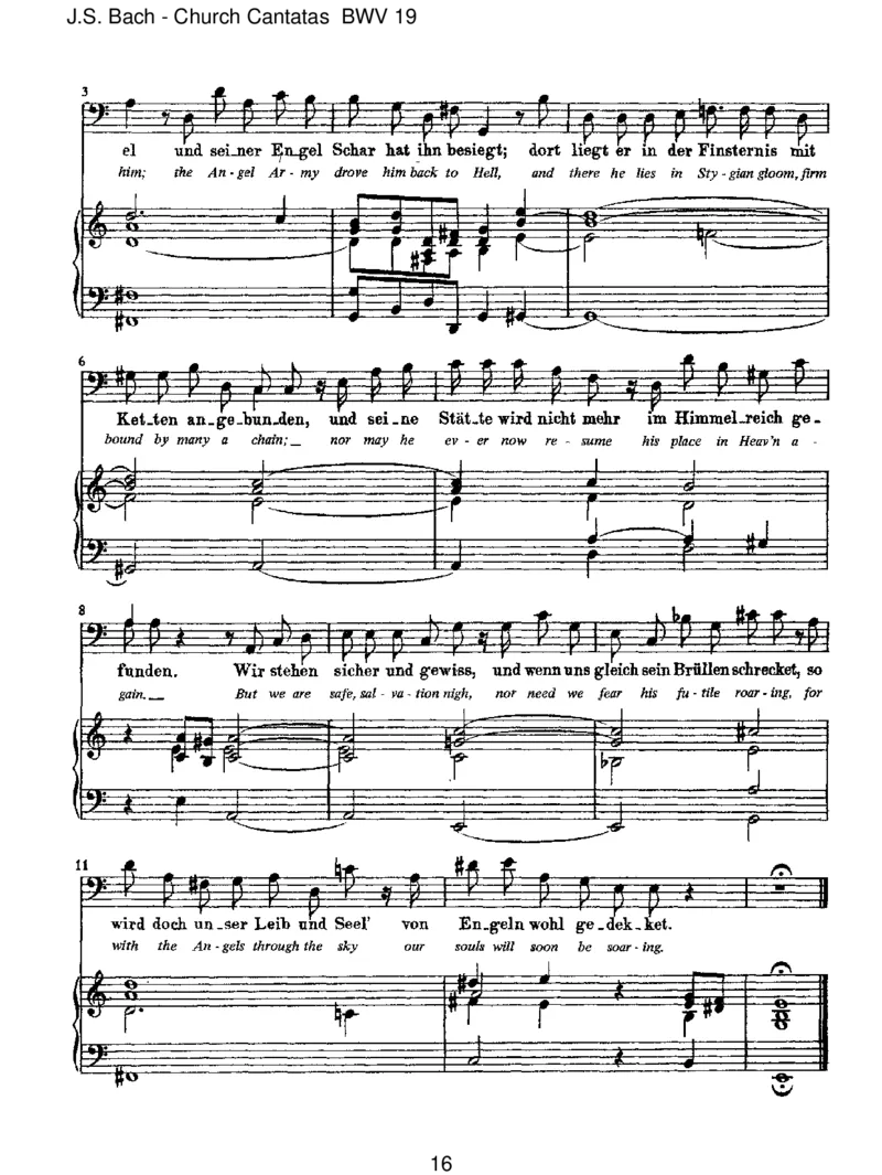 BWV19EserhubsicheinStreit(afterPicander)_一万首著名钢琴曲谱哈农贝多芬合集视频教学电子版高清无水印可打印_1古典钢琴知名音乐家谱_巴赫钢琴谱全集_J.S巴赫作品全集