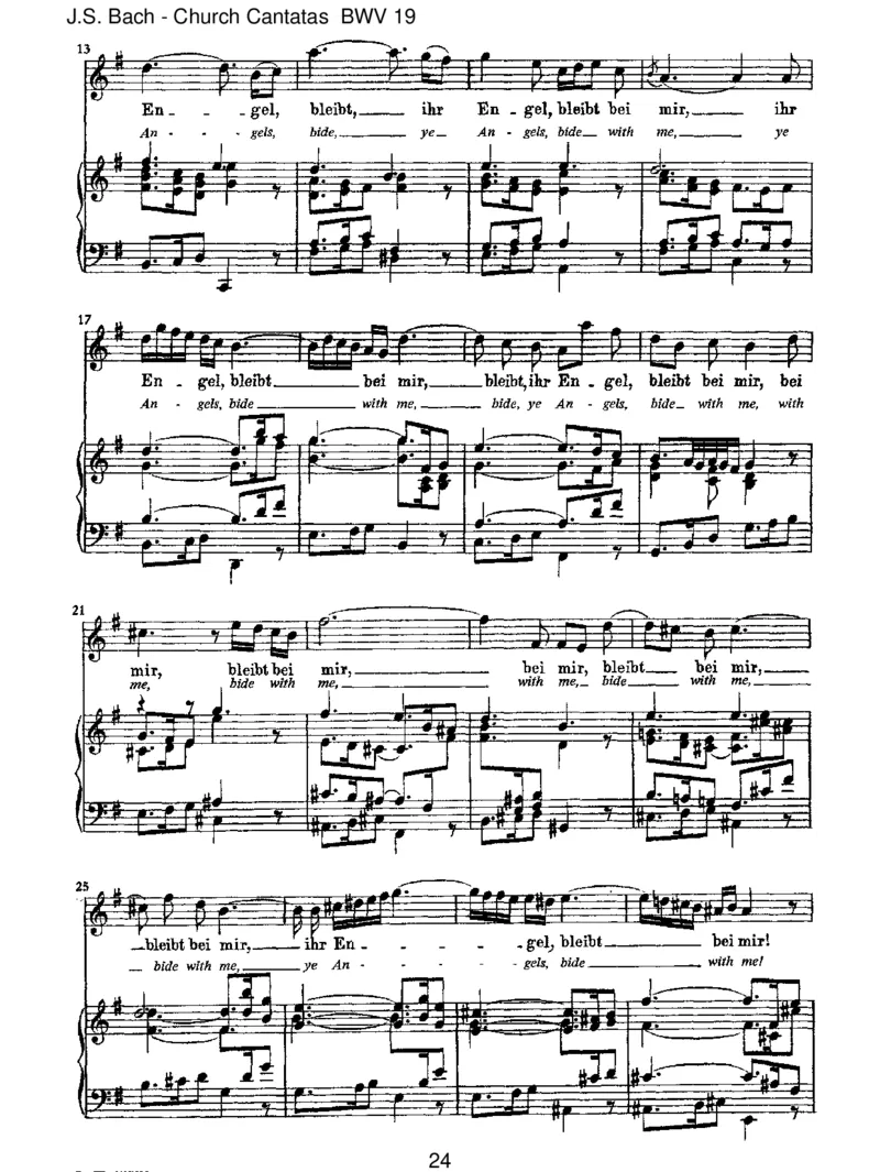 BWV19EserhubsicheinStreit(afterPicander)_一万首著名钢琴曲谱哈农贝多芬合集视频教学电子版高清无水印可打印_1古典钢琴知名音乐家谱_巴赫钢琴谱全集_J.S巴赫作品全集