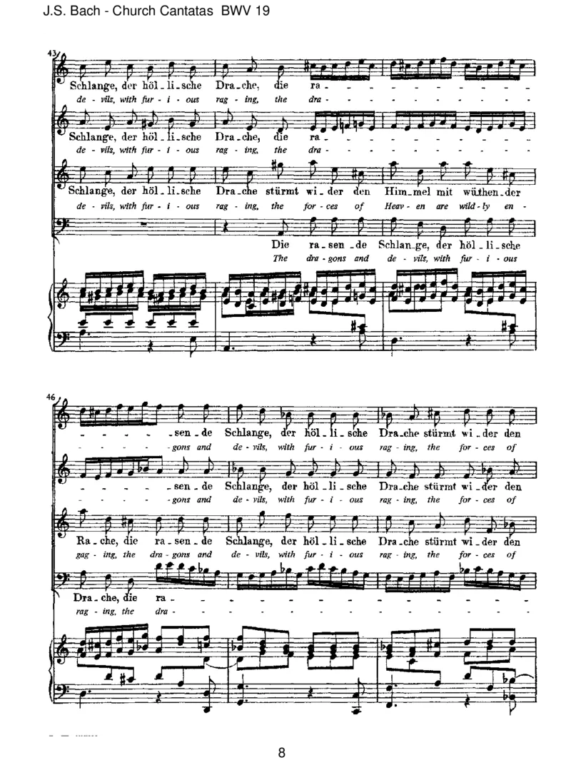 BWV19EserhubsicheinStreit(afterPicander)_一万首著名钢琴曲谱哈农贝多芬合集视频教学电子版高清无水印可打印_1古典钢琴知名音乐家谱_巴赫钢琴谱全集_J.S巴赫作品全集