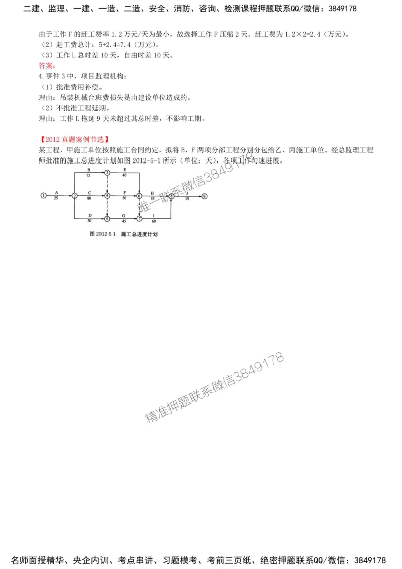 33-模块五-建设工程监理进度控制（六）_监理工程师_2025监理工程师_2025年监理工程师SVIP_2025年监理土建案例SVIP_02-基础精讲✿高端面授✿深度强化_讲义