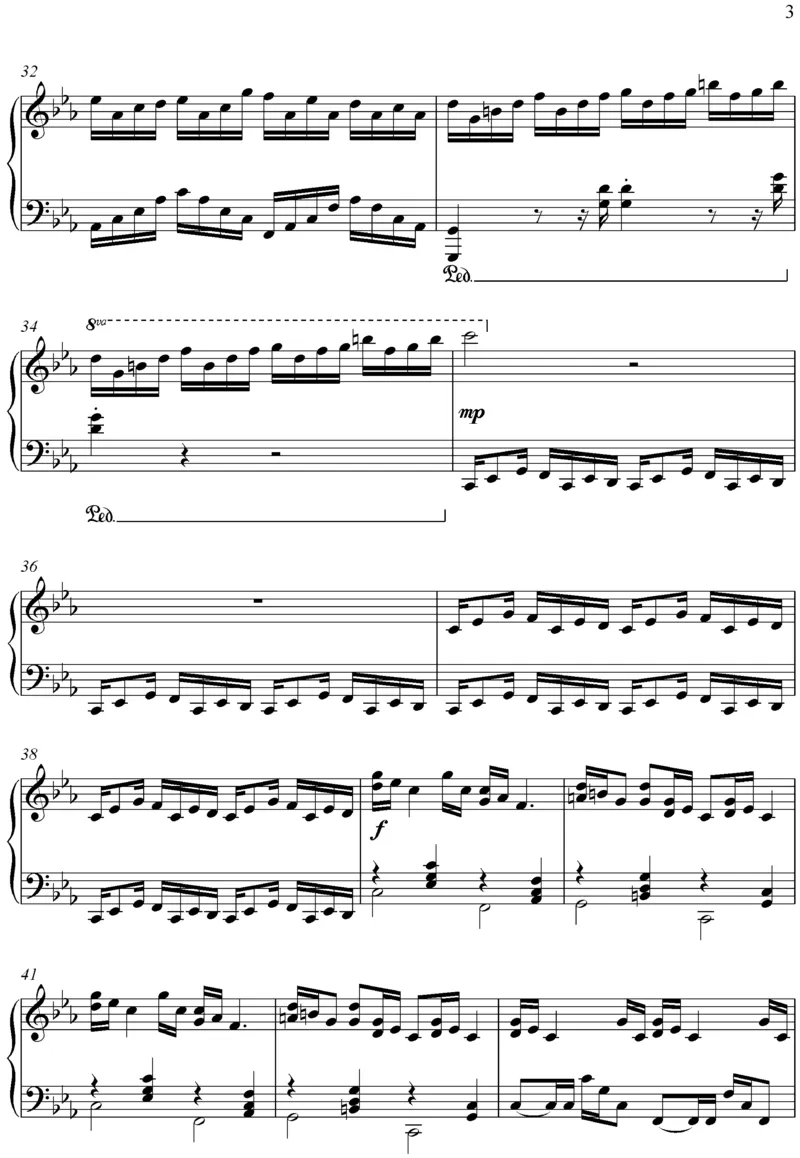 croatianrhapsody克罗地亚狂想曲_一万首著名钢琴曲谱哈农贝多芬合集视频教学电子版高清无水印可打印_02现代钢琴谱合集_马克西姆钢琴谱全集