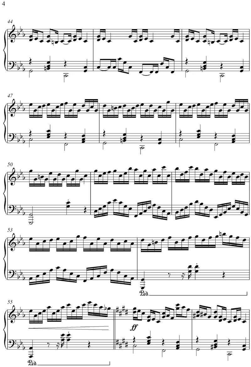 croatianrhapsody克罗地亚狂想曲_一万首著名钢琴曲谱哈农贝多芬合集视频教学电子版高清无水印可打印_02现代钢琴谱合集_马克西姆钢琴谱全集