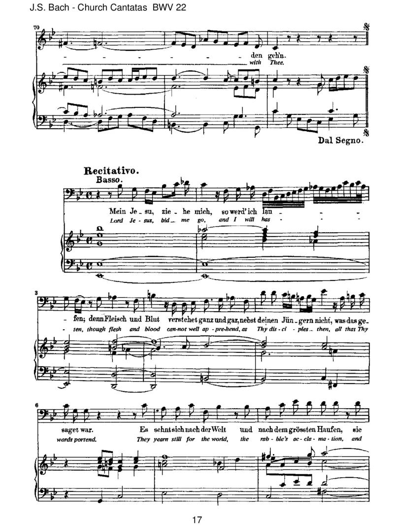 BWV22JesusnahmzusichdieZw_lfe_一万首著名钢琴曲谱哈农贝多芬合集视频教学电子版高清无水印可打印_1古典钢琴知名音乐家谱_巴赫钢琴谱全集_J.S巴赫作品全集_JohannSebastianBach(1685-1750)巴赫
