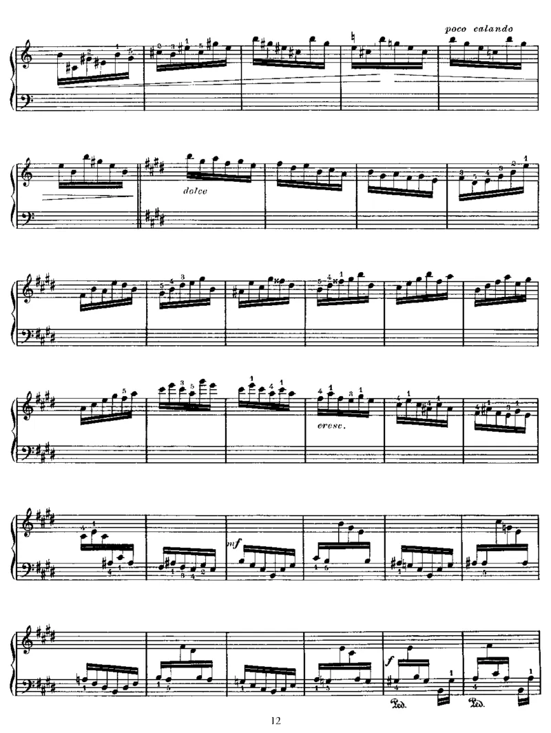 6EtudesfortheLeftHand,Op135_一万首著名钢琴曲谱哈农贝多芬合集视频教学电子版高清无水印可打印_1古典钢琴知名音乐家谱_圣桑钢琴谱全集_练习曲