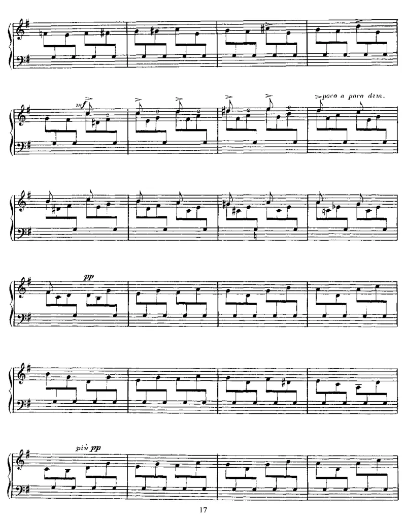 6EtudesfortheLeftHand,Op135_一万首著名钢琴曲谱哈农贝多芬合集视频教学电子版高清无水印可打印_1古典钢琴知名音乐家谱_圣桑钢琴谱全集_练习曲