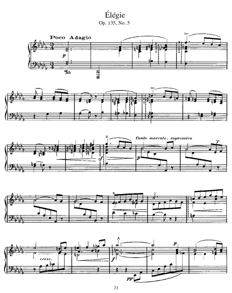 6EtudesfortheLeftHand,Op135_一万首著名钢琴曲谱哈农贝多芬合集视频教学电子版高清无水印可打印_1古典钢琴知名音乐家谱_圣桑钢琴谱全集_练习曲