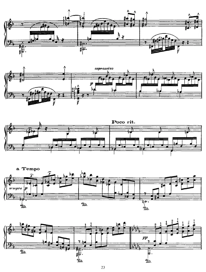 6EtudesfortheLeftHand,Op135_一万首著名钢琴曲谱哈农贝多芬合集视频教学电子版高清无水印可打印_1古典钢琴知名音乐家谱_圣桑钢琴谱全集_练习曲