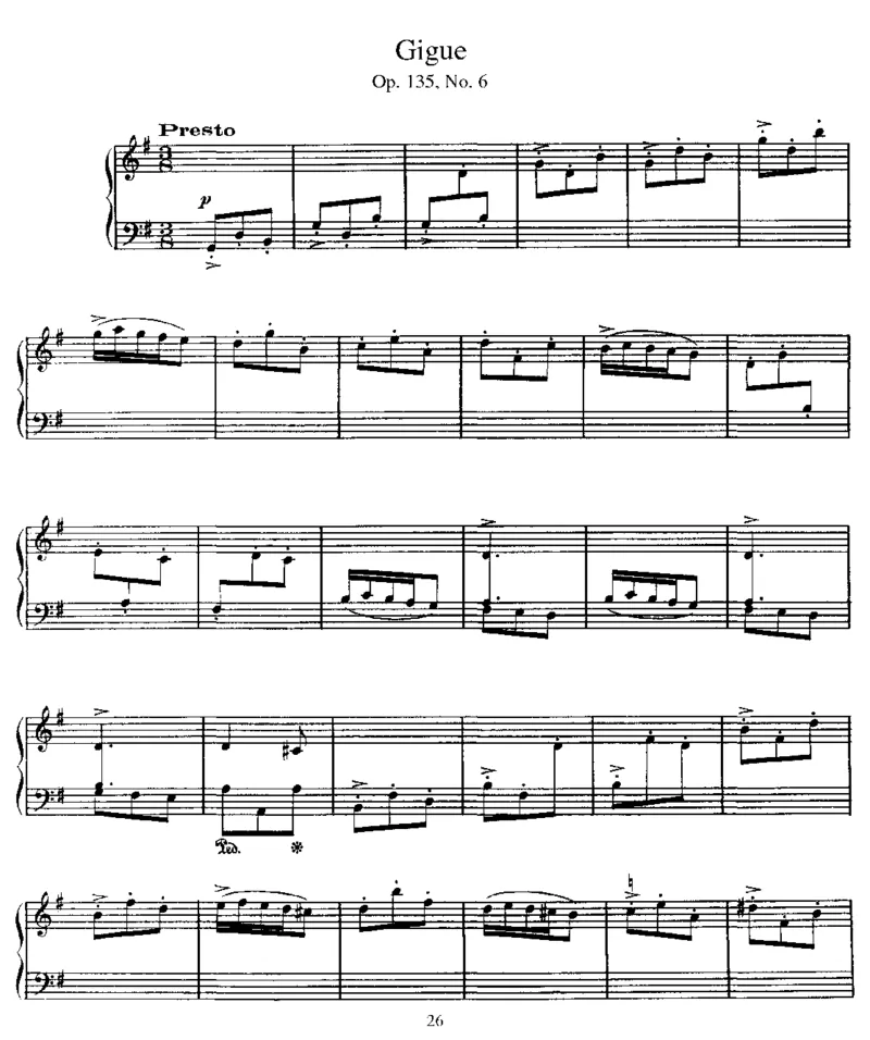 6EtudesfortheLeftHand,Op135_一万首著名钢琴曲谱哈农贝多芬合集视频教学电子版高清无水印可打印_1古典钢琴知名音乐家谱_圣桑钢琴谱全集_练习曲