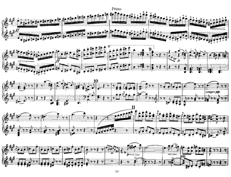 AllegroBrilliant,Op92(4Hands)_一万首著名钢琴曲谱哈农贝多芬合集视频教学电子版高清无水印可打印_02现代钢琴谱合集_马克西姆钢琴谱全集_门德尔松钢琴谱全集_四手连弹