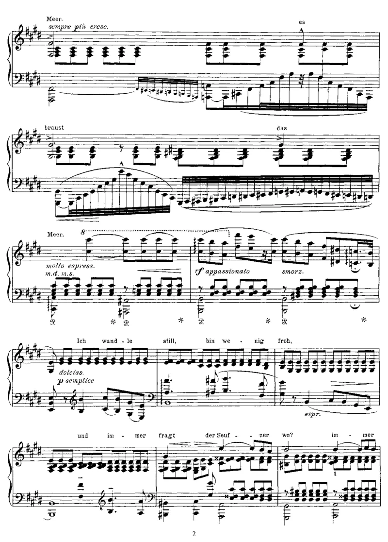 DerWanderer(Schubert)_一万首著名钢琴曲谱哈农贝多芬合集视频教学电子版高清无水印可打印_1古典钢琴知名音乐家谱_李斯特钢琴谱全集_改编舒伯特