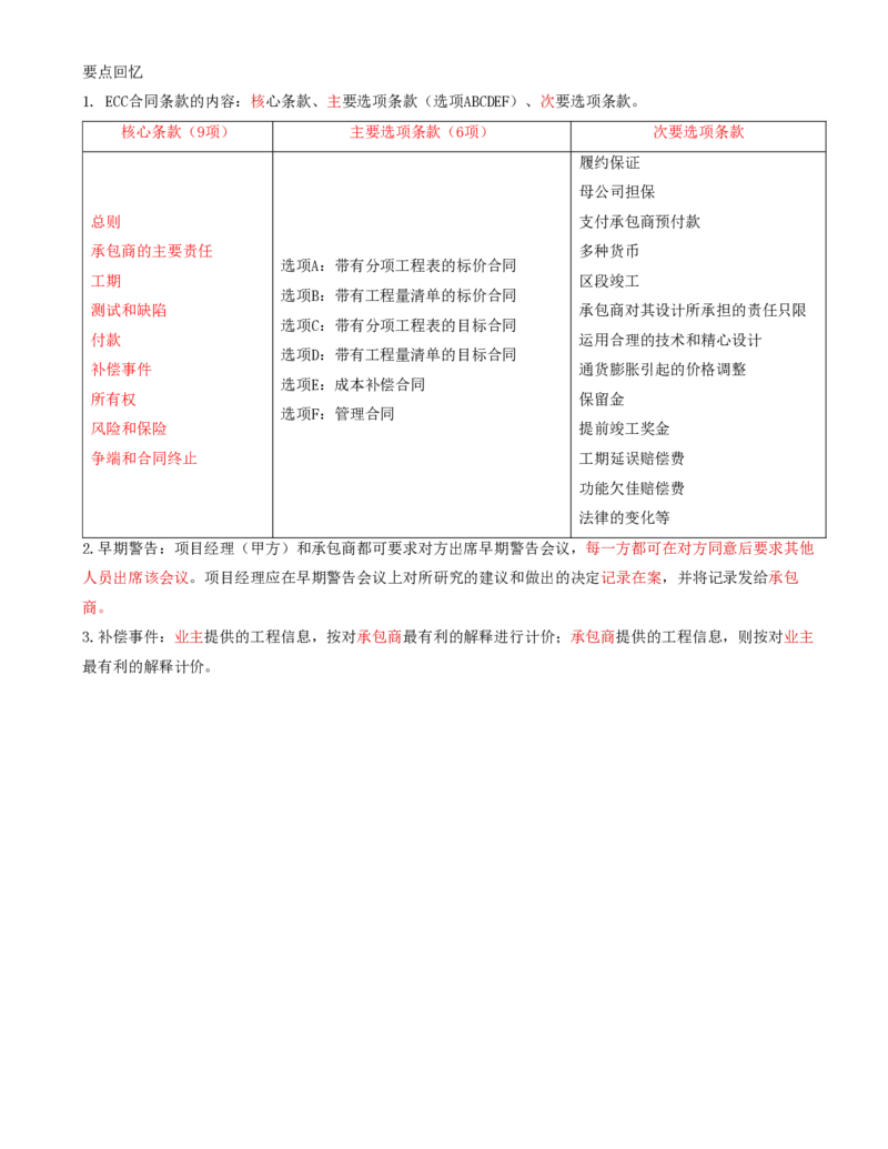 65-第9章-第三节-NEC施工合同（ECC）及合作伙伴管理_监理工程师_2025监理工程师_2025年监理工程师SVIP_2025年监理合同管理SVIP_02-基础精讲✿高端面授✿深度强化_讲义