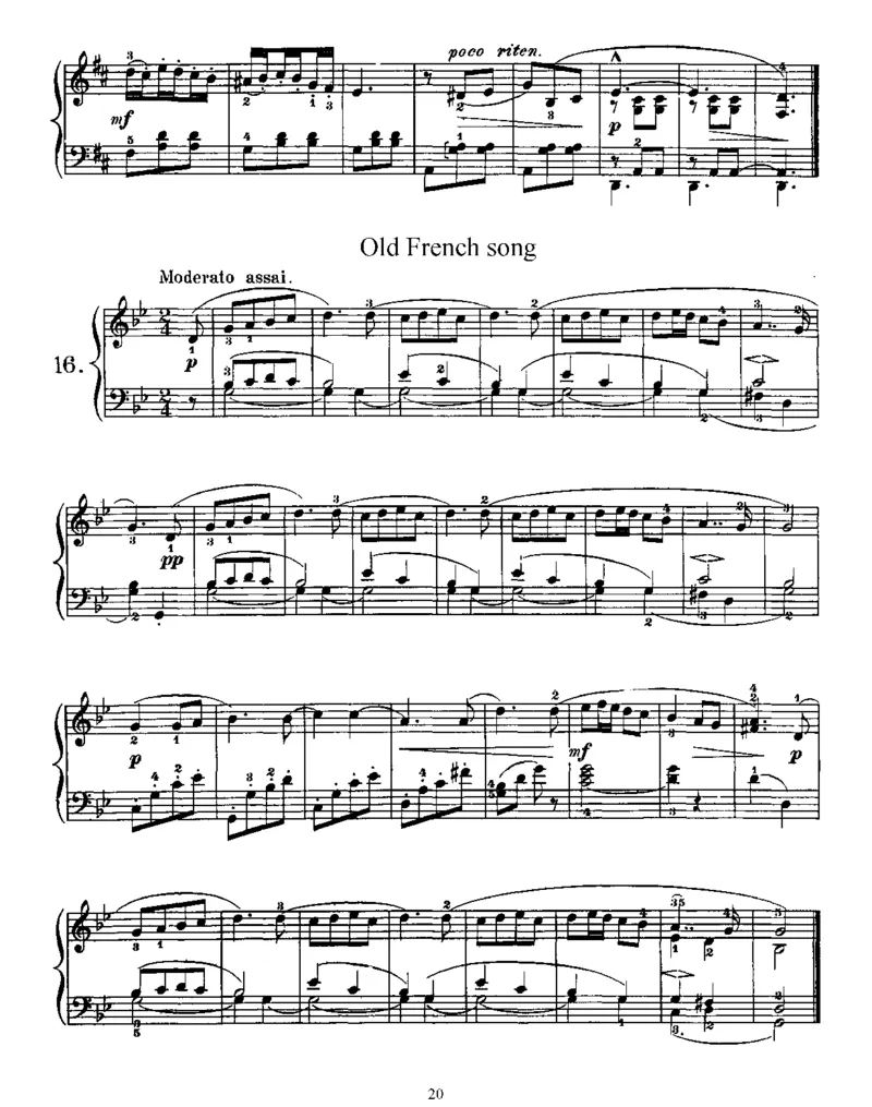 AlbumfortheYoung,Op39_一万首著名钢琴曲谱哈农贝多芬合集视频教学电子版高清无水印可打印_1古典钢琴知名音乐家谱_柴科夫斯基钢琴谱全集_其他