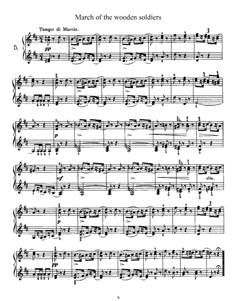 AlbumfortheYoung,Op39_一万首著名钢琴曲谱哈农贝多芬合集视频教学电子版高清无水印可打印_1古典钢琴知名音乐家谱_柴科夫斯基钢琴谱全集_其他