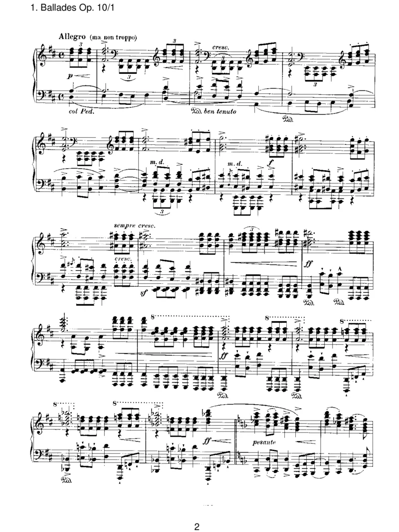 BalladesOp.10_1_一万首著名钢琴曲谱哈农贝多芬合集视频教学电子版高清无水印可打印_1古典钢琴知名音乐家谱_勃拉姆斯钢琴谱全集_III.ShorterWorks_FourBalladesOp.10