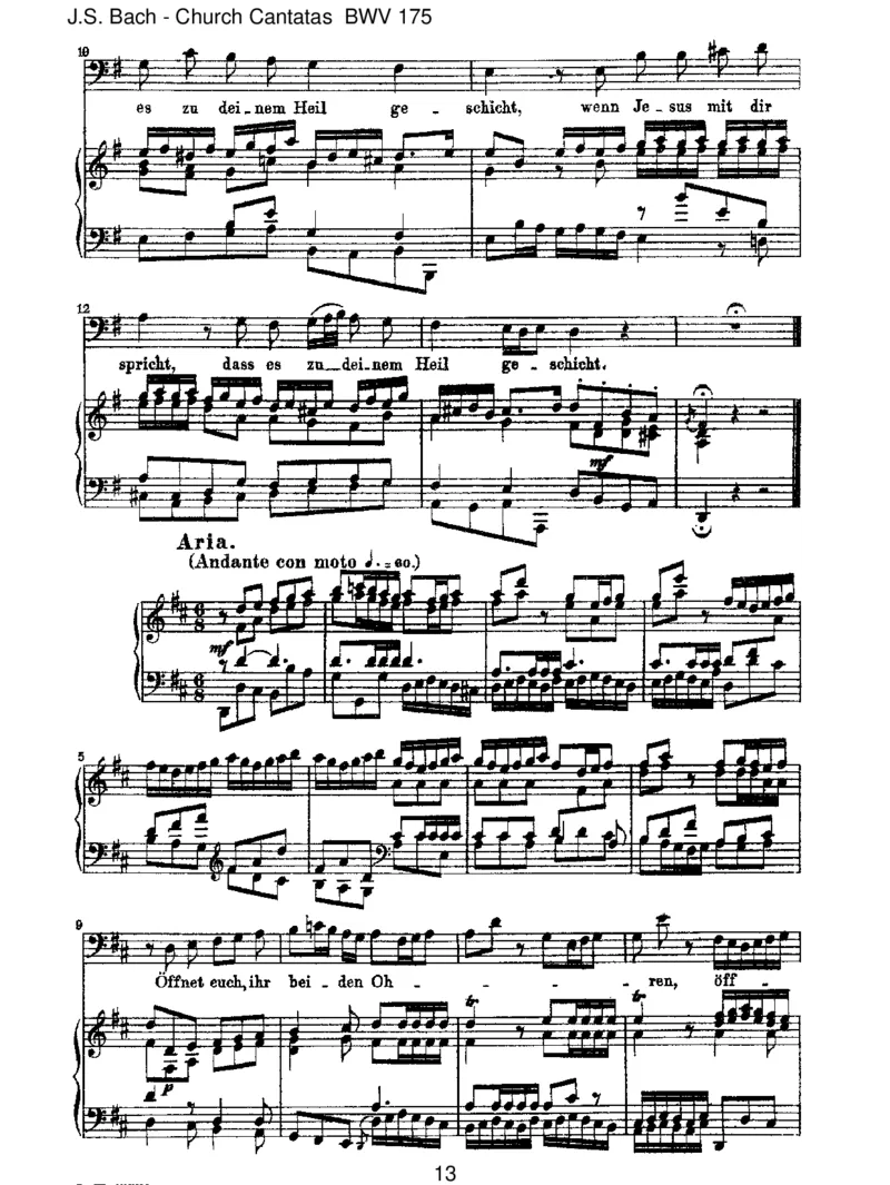BWV175ErrufetseinenSchafenmitNamen_一万首著名钢琴曲谱哈农贝多芬合集视频教学电子版高清无水印可打印_1古典钢琴知名音乐家谱_巴赫钢琴谱全集_J.S巴赫作品全集