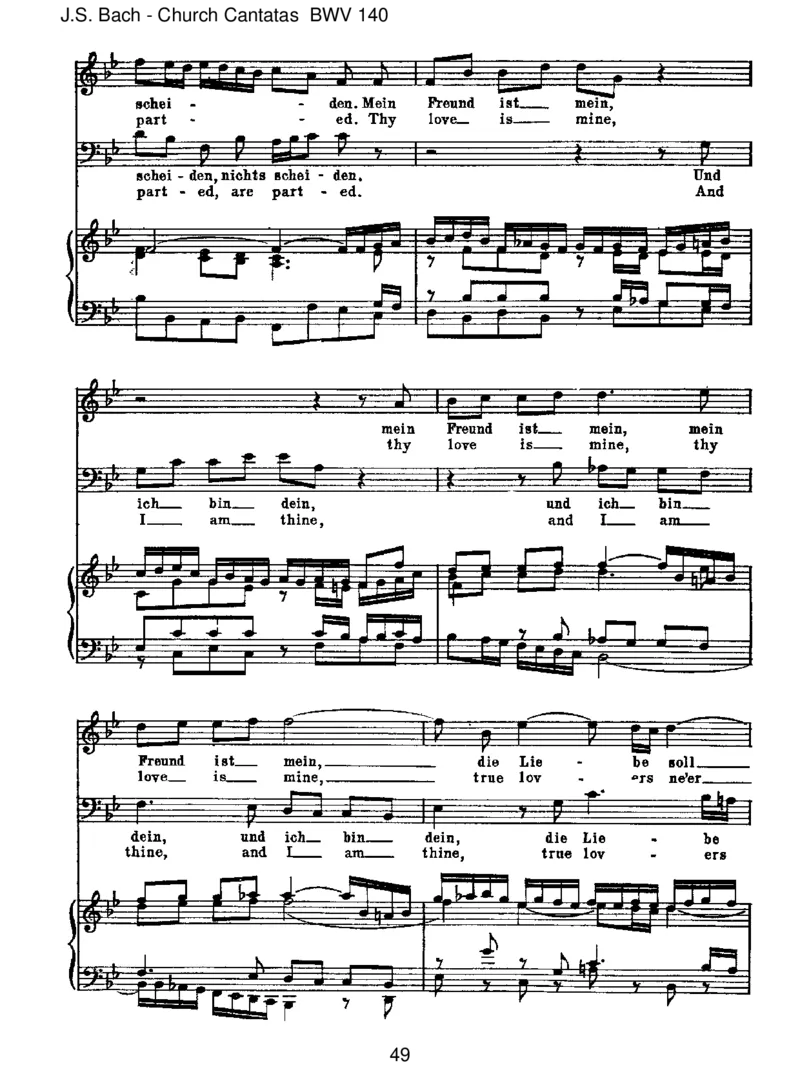 BWV140Wachetauf,ruftunsdieStimme_一万首著名钢琴曲谱哈农贝多芬合集视频教学电子版高清无水印可打印_1古典钢琴知名音乐家谱_巴赫钢琴谱全集_J.S巴赫作品全集