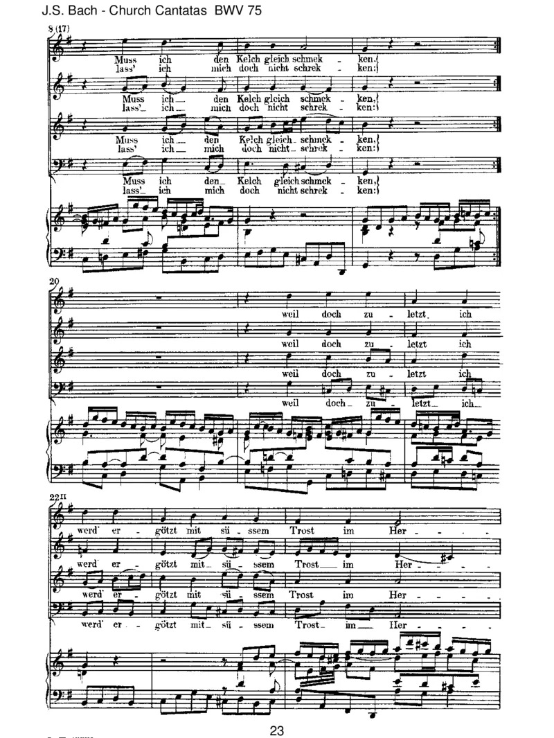 BWV75DieElendensollenessen_一万首著名钢琴曲谱哈农贝多芬合集视频教学电子版高清无水印可打印_1古典钢琴知名音乐家谱_巴赫钢琴谱全集_J.S巴赫作品全集_JohannSebastianBach(1685-1750)巴赫