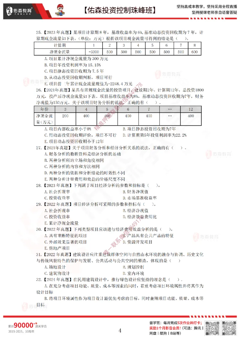 2月14日佑森投资控制珠峰班VIP作业_监理工程师_2025监理工程师_2025年监理工程师SVIP_2025年监理土建控制SVIP_02-基础精讲✿高端面授✿深度强化