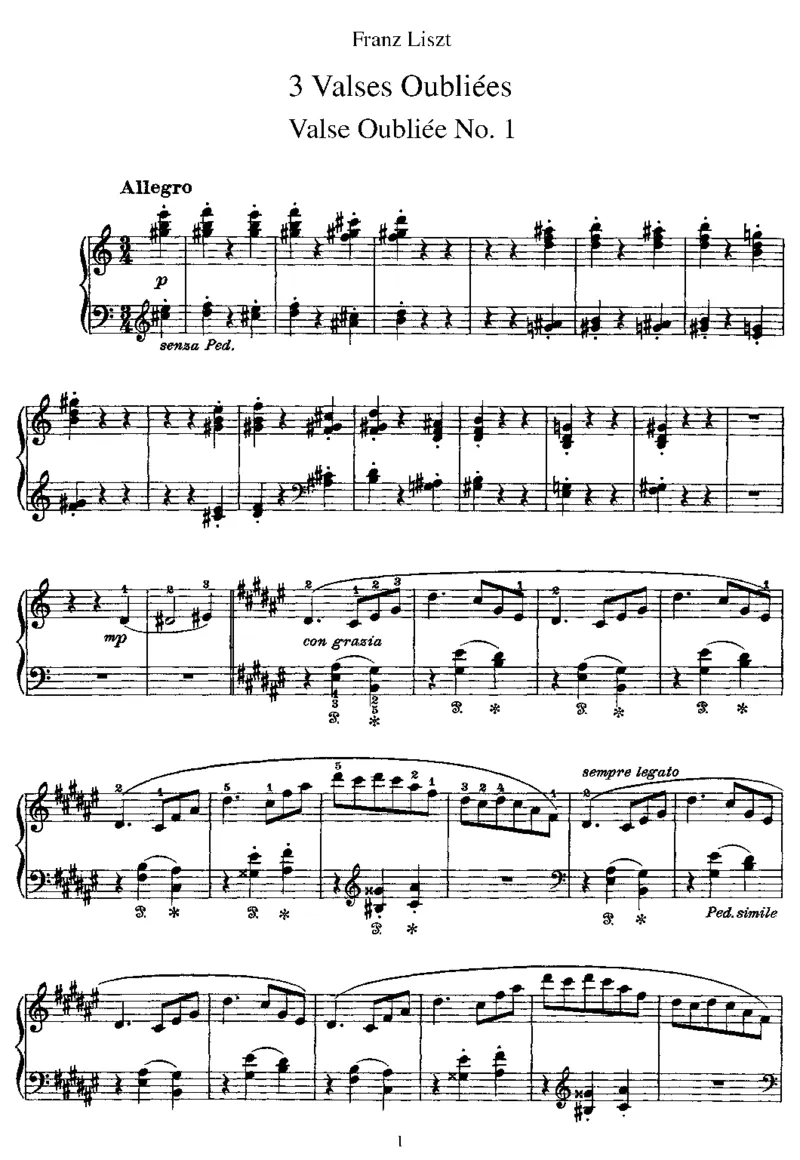 3ValsesOubliees_一万首著名钢琴曲谱哈农贝多芬合集视频教学电子版高清无水印可打印_1古典钢琴知名音乐家谱_李斯特钢琴谱全集_其他作品