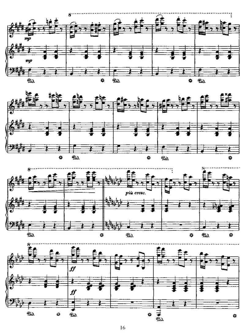 3ValsesOubliees_一万首著名钢琴曲谱哈农贝多芬合集视频教学电子版高清无水印可打印_1古典钢琴知名音乐家谱_李斯特钢琴谱全集_其他作品