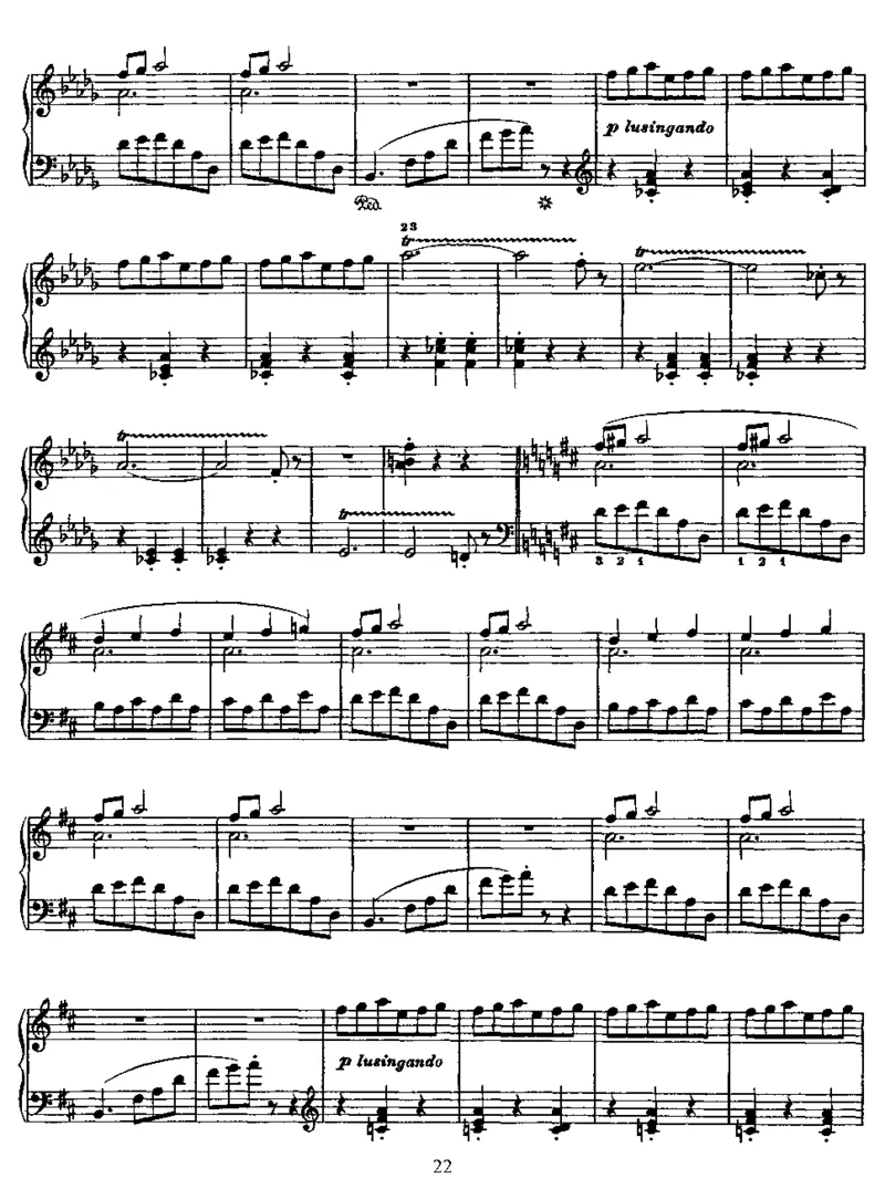 3ValsesOubliees_一万首著名钢琴曲谱哈农贝多芬合集视频教学电子版高清无水印可打印_1古典钢琴知名音乐家谱_李斯特钢琴谱全集_其他作品