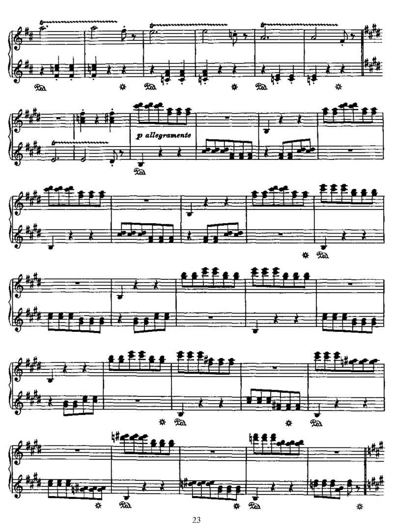 3ValsesOubliees_一万首著名钢琴曲谱哈农贝多芬合集视频教学电子版高清无水印可打印_1古典钢琴知名音乐家谱_李斯特钢琴谱全集_其他作品