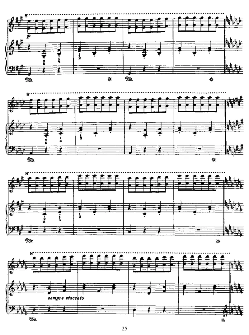 3ValsesOubliees_一万首著名钢琴曲谱哈农贝多芬合集视频教学电子版高清无水印可打印_1古典钢琴知名音乐家谱_李斯特钢琴谱全集_其他作品