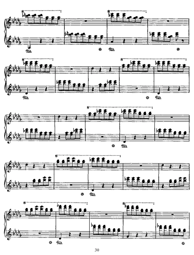 3ValsesOubliees_一万首著名钢琴曲谱哈农贝多芬合集视频教学电子版高清无水印可打印_1古典钢琴知名音乐家谱_李斯特钢琴谱全集_其他作品