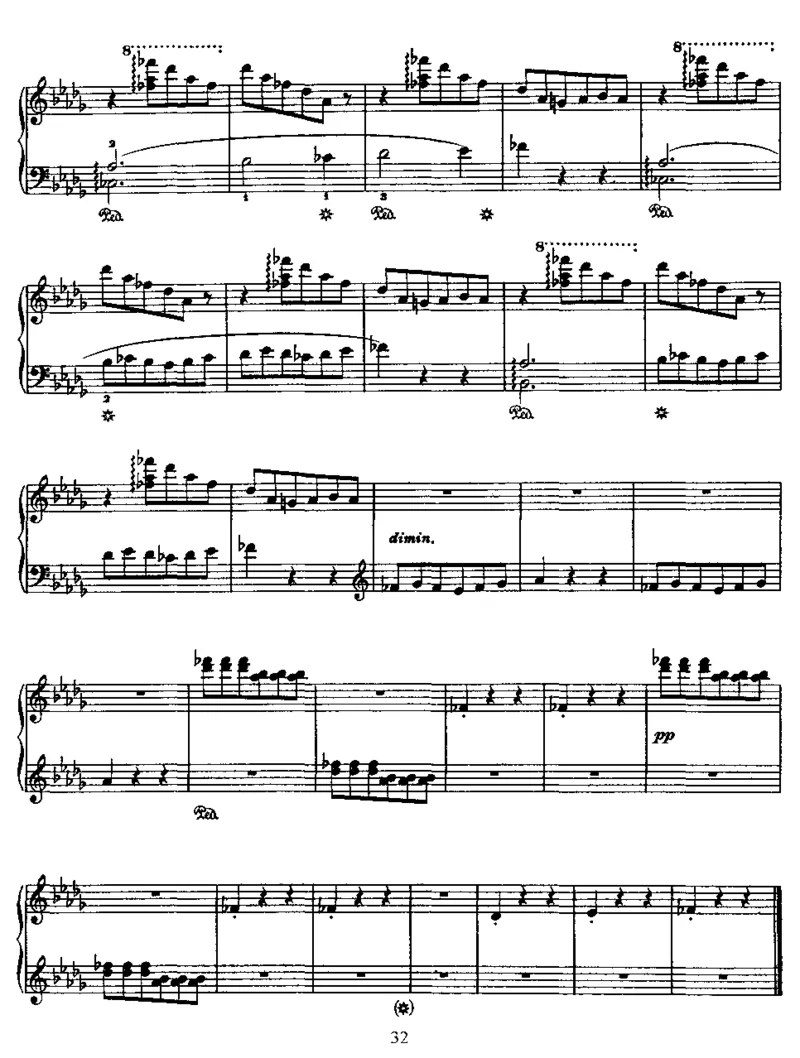 3ValsesOubliees_一万首著名钢琴曲谱哈农贝多芬合集视频教学电子版高清无水印可打印_1古典钢琴知名音乐家谱_李斯特钢琴谱全集_其他作品