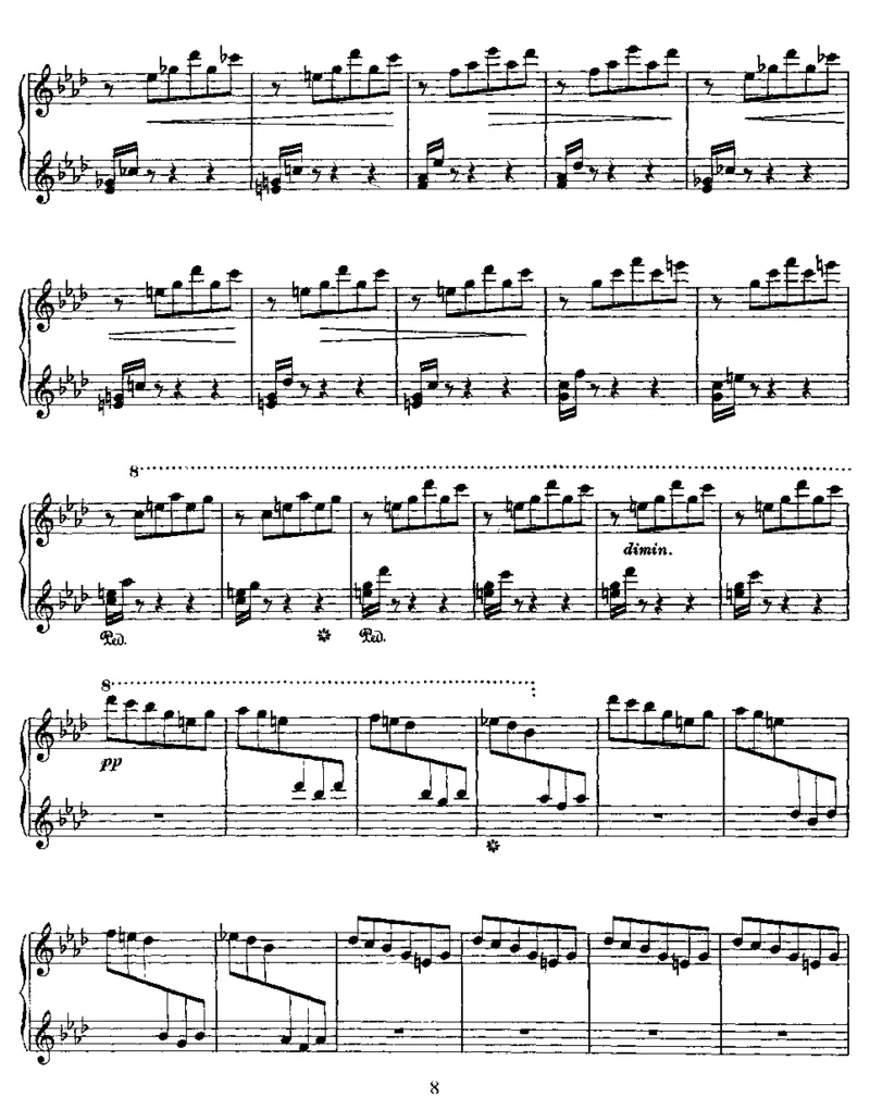 3ValsesOubliees_一万首著名钢琴曲谱哈农贝多芬合集视频教学电子版高清无水印可打印_1古典钢琴知名音乐家谱_李斯特钢琴谱全集_其他作品