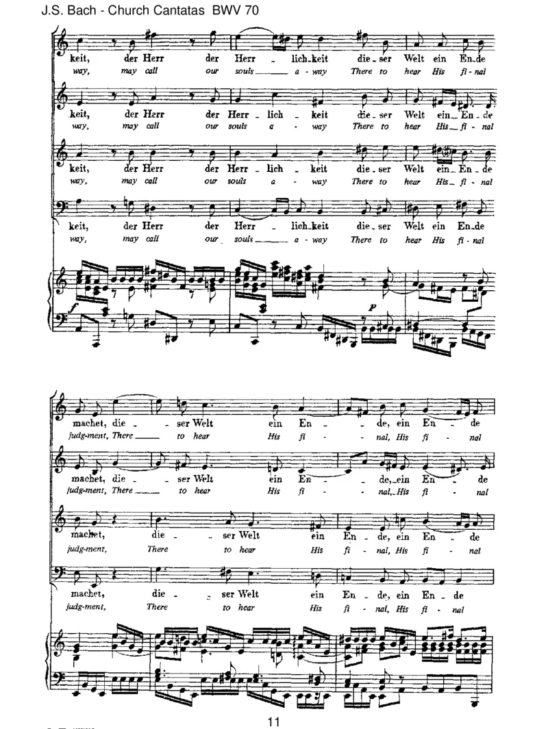 BWV70Wachet!betet!betet!wachet!_一万首著名钢琴曲谱哈农贝多芬合集视频教学电子版高清无水印可打印_1古典钢琴知名音乐家谱_巴赫钢琴谱全集_J.S巴赫作品全集_JohannSebastianBach(1685-1750)巴赫