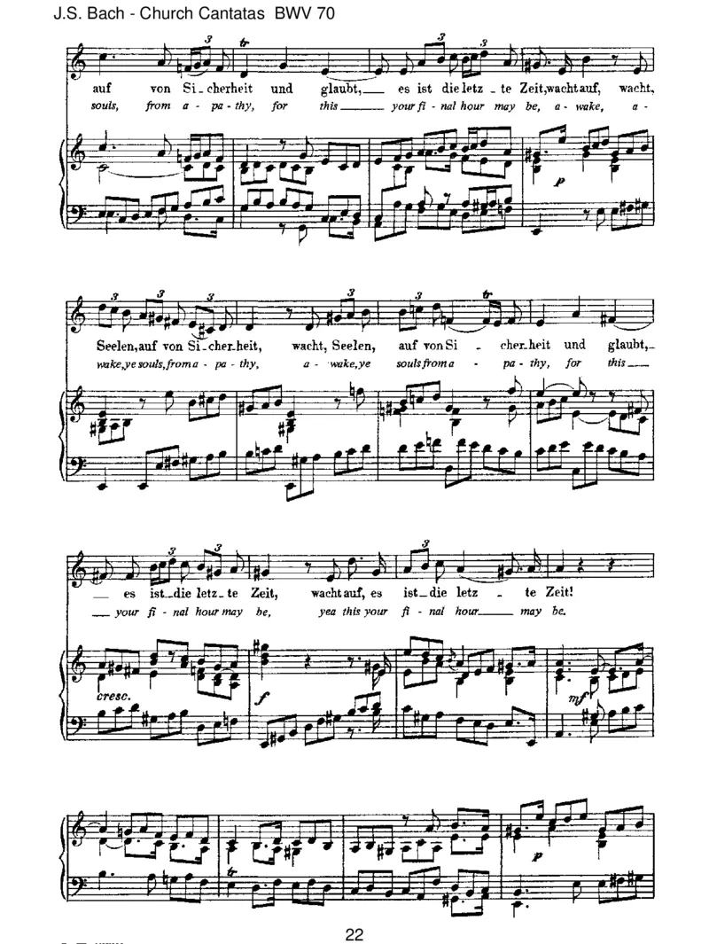 BWV70Wachet!betet!betet!wachet!_一万首著名钢琴曲谱哈农贝多芬合集视频教学电子版高清无水印可打印_1古典钢琴知名音乐家谱_巴赫钢琴谱全集_J.S巴赫作品全集_JohannSebastianBach(1685-1750)巴赫