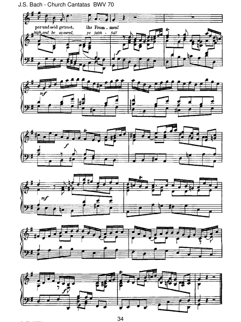 BWV70Wachet!betet!betet!wachet!_一万首著名钢琴曲谱哈农贝多芬合集视频教学电子版高清无水印可打印_1古典钢琴知名音乐家谱_巴赫钢琴谱全集_J.S巴赫作品全集_JohannSebastianBach(1685-1750)巴赫