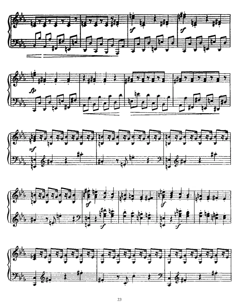 4Etudes,Op2_一万首著名钢琴曲谱哈农贝多芬合集视频教学电子版高清无水印可打印_1古典钢琴知名音乐家谱_普罗科菲耶夫钢琴谱全集