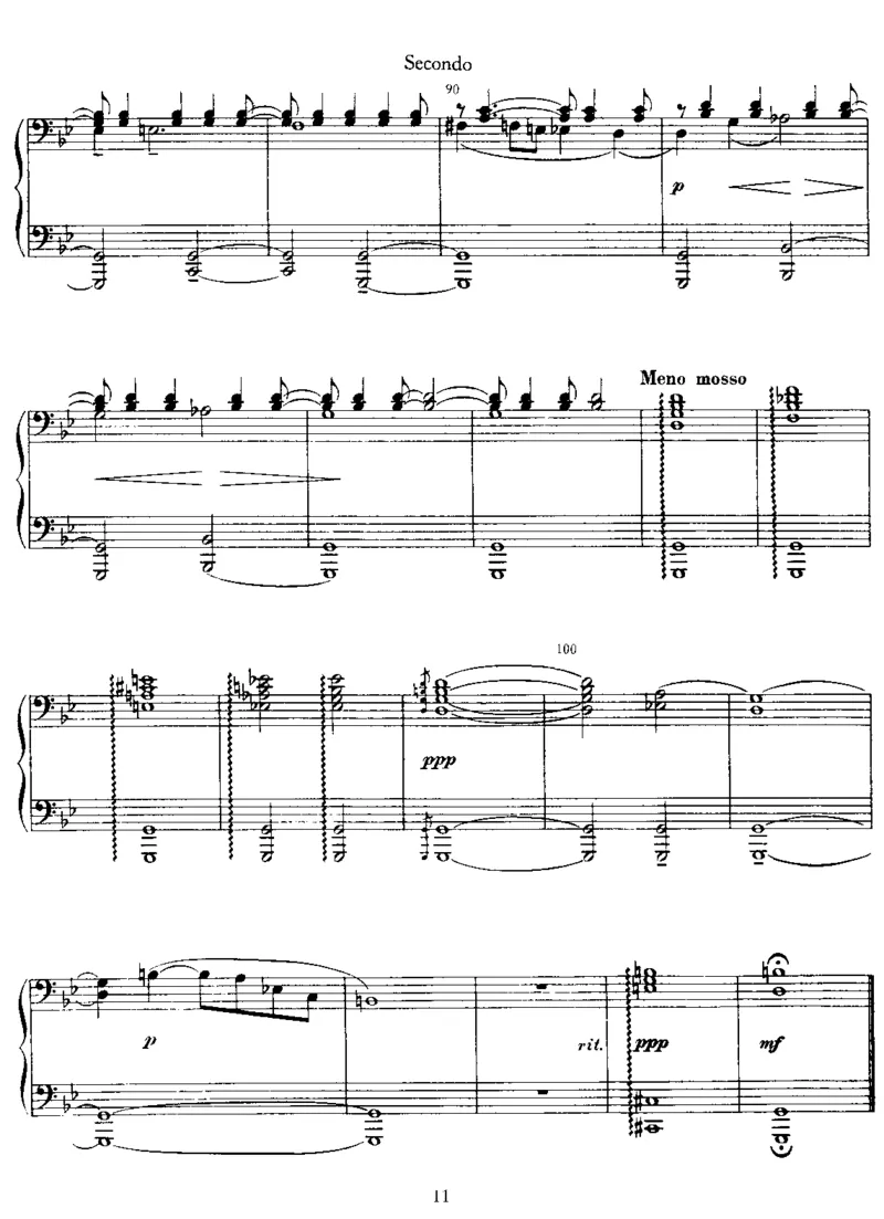 6Pieces,Op11(4Hands)_一万首著名钢琴曲谱哈农贝多芬合集视频教学电子版高清无水印可打印_1古典钢琴知名音乐家谱_拉赫玛尼诺夫钢琴谱全集