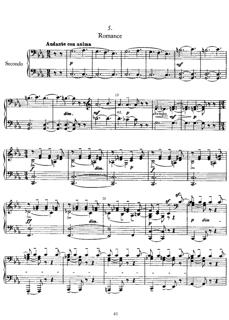 6Pieces,Op11(4Hands)_一万首著名钢琴曲谱哈农贝多芬合集视频教学电子版高清无水印可打印_1古典钢琴知名音乐家谱_拉赫玛尼诺夫钢琴谱全集