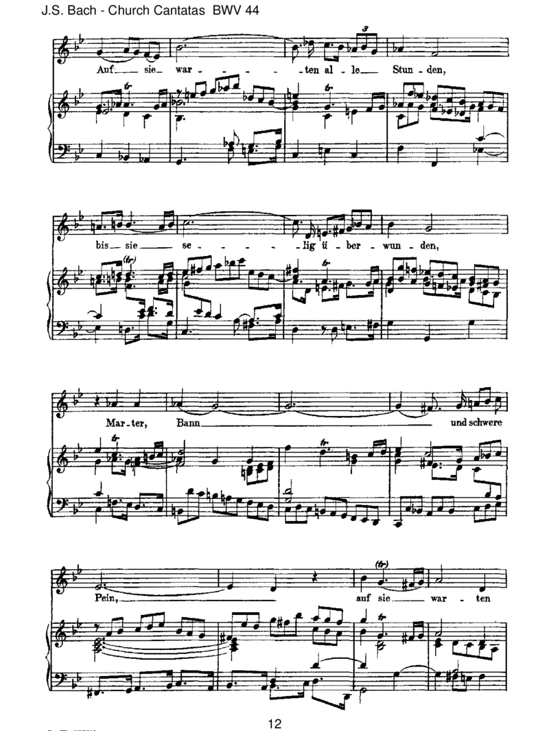 BWV44SiewerdeneuchindenBanntun_一万首著名钢琴曲谱哈农贝多芬合集视频教学电子版高清无水印可打印_1古典钢琴知名音乐家谱_巴赫钢琴谱全集_J.S巴赫作品全集