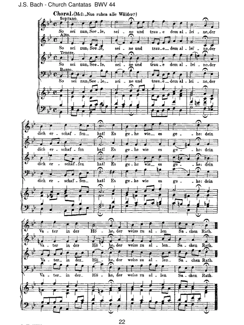 BWV44SiewerdeneuchindenBanntun_一万首著名钢琴曲谱哈农贝多芬合集视频教学电子版高清无水印可打印_1古典钢琴知名音乐家谱_巴赫钢琴谱全集_J.S巴赫作品全集