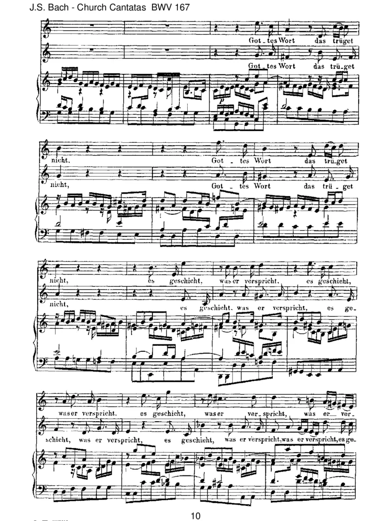 BWV167IhrMenschen,r&uuml;hmetGottesLiebe_一万首著名钢琴曲谱哈农贝多芬合集视频教学电子版高清无水印可打印_1古典钢琴知名音乐家谱_巴赫钢琴谱全集_J.S巴赫作品全集
