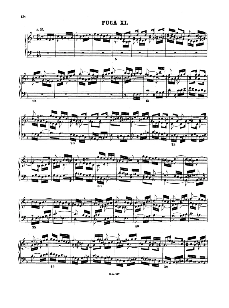 BWV870-893_一万首著名钢琴曲谱哈农贝多芬合集视频教学电子版高清无水印可打印_1古典钢琴知名音乐家谱_巴赫钢琴谱全集