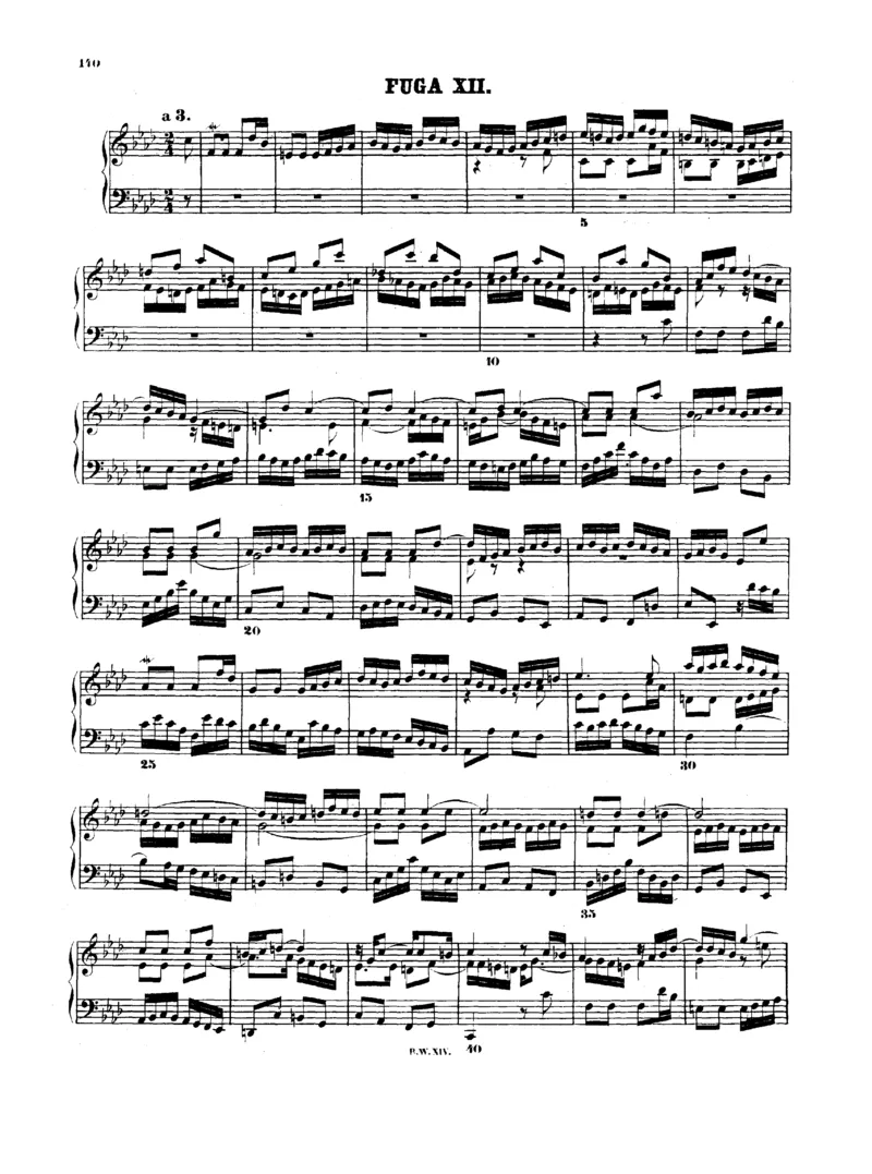 BWV870-893_一万首著名钢琴曲谱哈农贝多芬合集视频教学电子版高清无水印可打印_1古典钢琴知名音乐家谱_巴赫钢琴谱全集