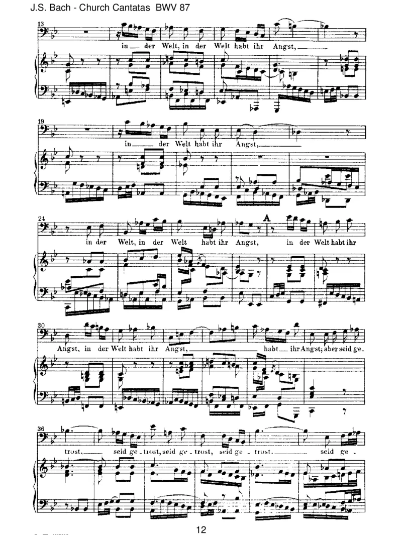 BWV87Bisherhabtihrnichtsgebeten_一万首著名钢琴曲谱哈农贝多芬合集视频教学电子版高清无水印可打印_1古典钢琴知名音乐家谱_巴赫钢琴谱全集_J.S巴赫作品全集_JohannSebastianBach(1685-1750)巴赫