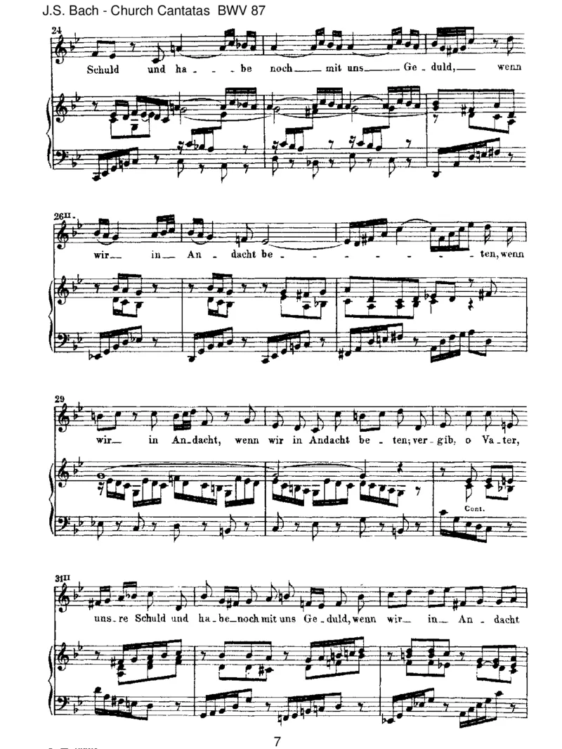 BWV87Bisherhabtihrnichtsgebeten_一万首著名钢琴曲谱哈农贝多芬合集视频教学电子版高清无水印可打印_1古典钢琴知名音乐家谱_巴赫钢琴谱全集_J.S巴赫作品全集_JohannSebastianBach(1685-1750)巴赫