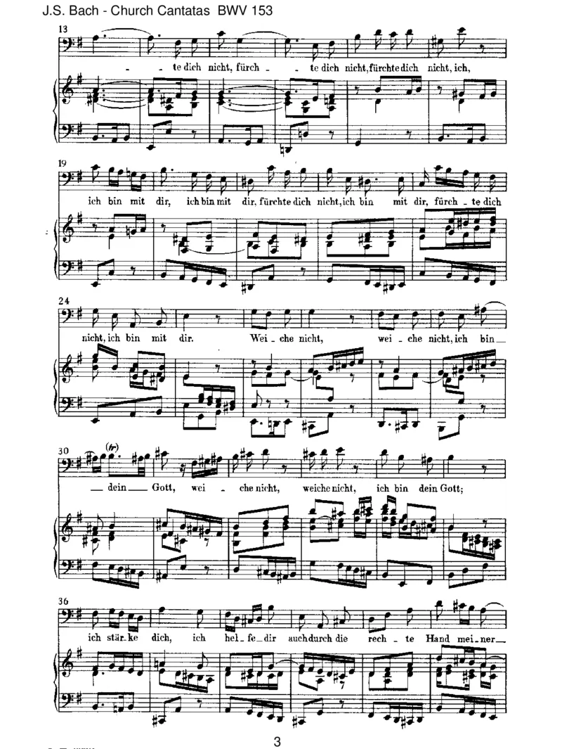 BWV153Schau,lieberGott,wiemeineFeind_一万首著名钢琴曲谱哈农贝多芬合集视频教学电子版高清无水印可打印_1古典钢琴知名音乐家谱_巴赫钢琴谱全集_J.S巴赫作品全集