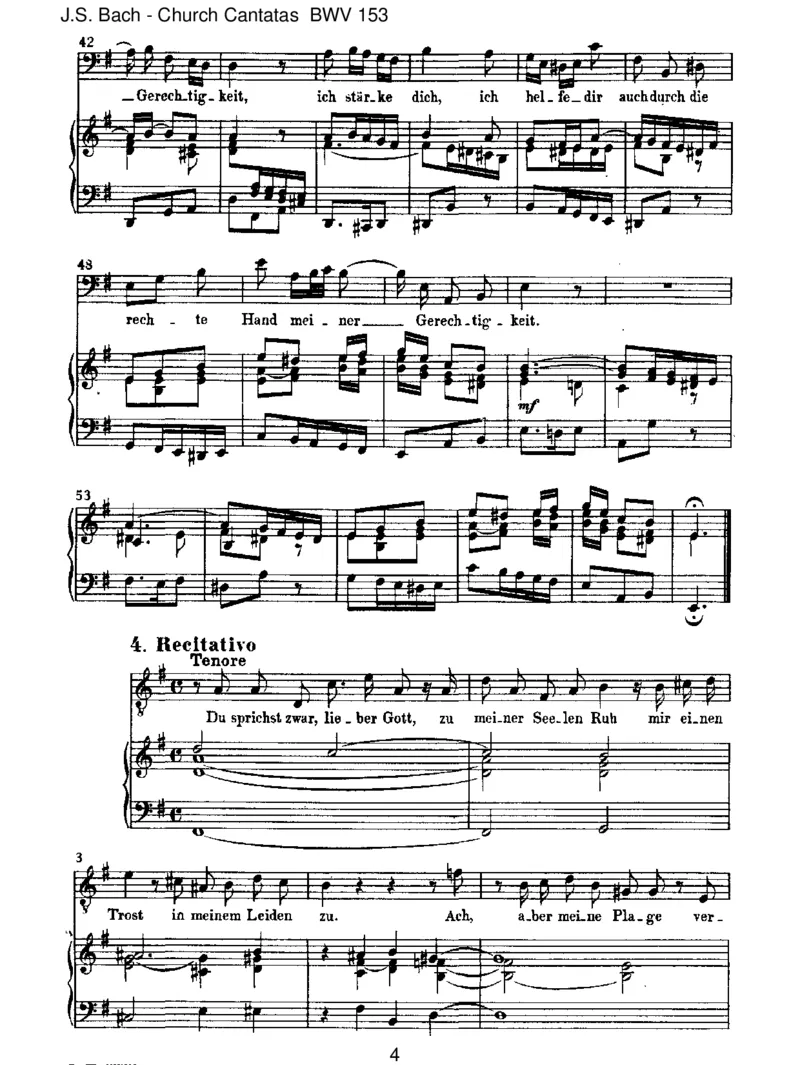 BWV153Schau,lieberGott,wiemeineFeind_一万首著名钢琴曲谱哈农贝多芬合集视频教学电子版高清无水印可打印_1古典钢琴知名音乐家谱_巴赫钢琴谱全集_J.S巴赫作品全集