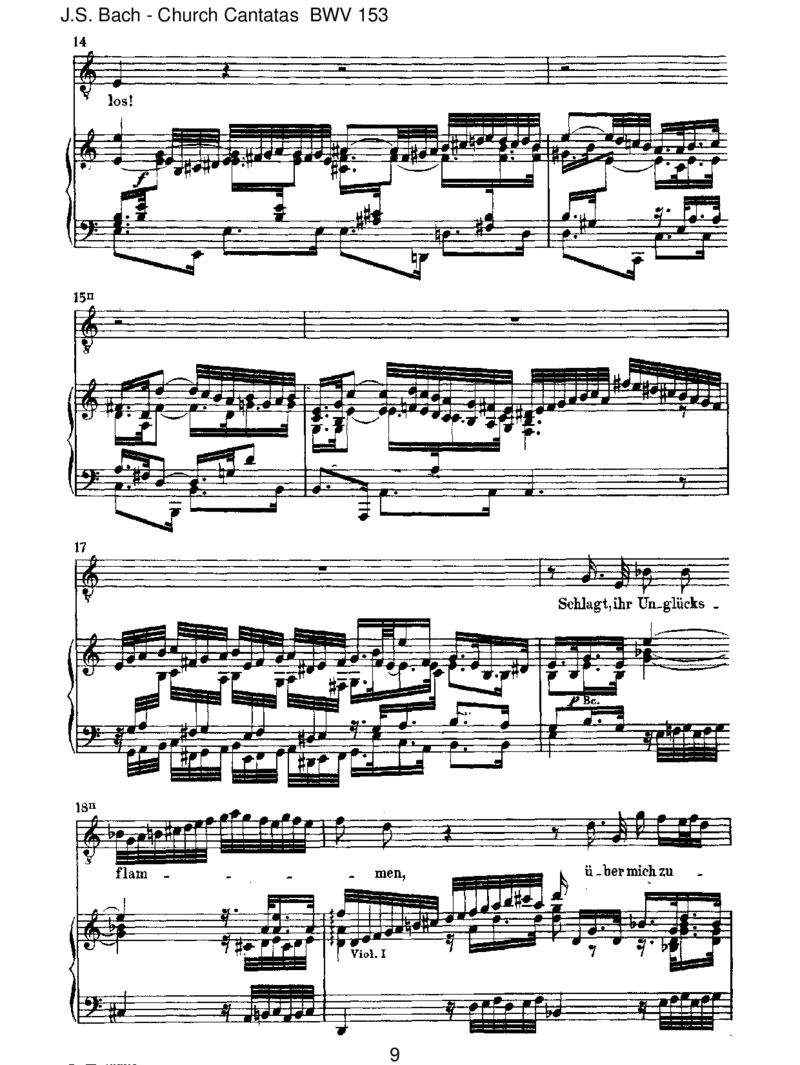 BWV153Schau,lieberGott,wiemeineFeind_一万首著名钢琴曲谱哈农贝多芬合集视频教学电子版高清无水印可打印_1古典钢琴知名音乐家谱_巴赫钢琴谱全集_J.S巴赫作品全集