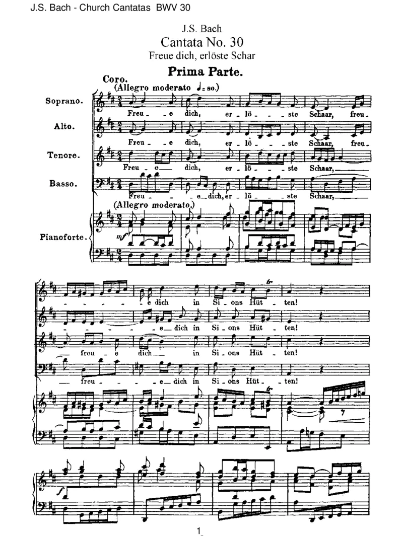 BWV30Freudich,erl_steSchar_一万首著名钢琴曲谱哈农贝多芬合集视频教学电子版高清无水印可打印_1古典钢琴知名音乐家谱_巴赫钢琴谱全集_J.S巴赫作品全集_JohannSebastianBach(1685-1750)巴赫