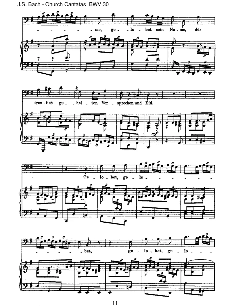 BWV30Freudich,erl_steSchar_一万首著名钢琴曲谱哈农贝多芬合集视频教学电子版高清无水印可打印_1古典钢琴知名音乐家谱_巴赫钢琴谱全集_J.S巴赫作品全集_JohannSebastianBach(1685-1750)巴赫
