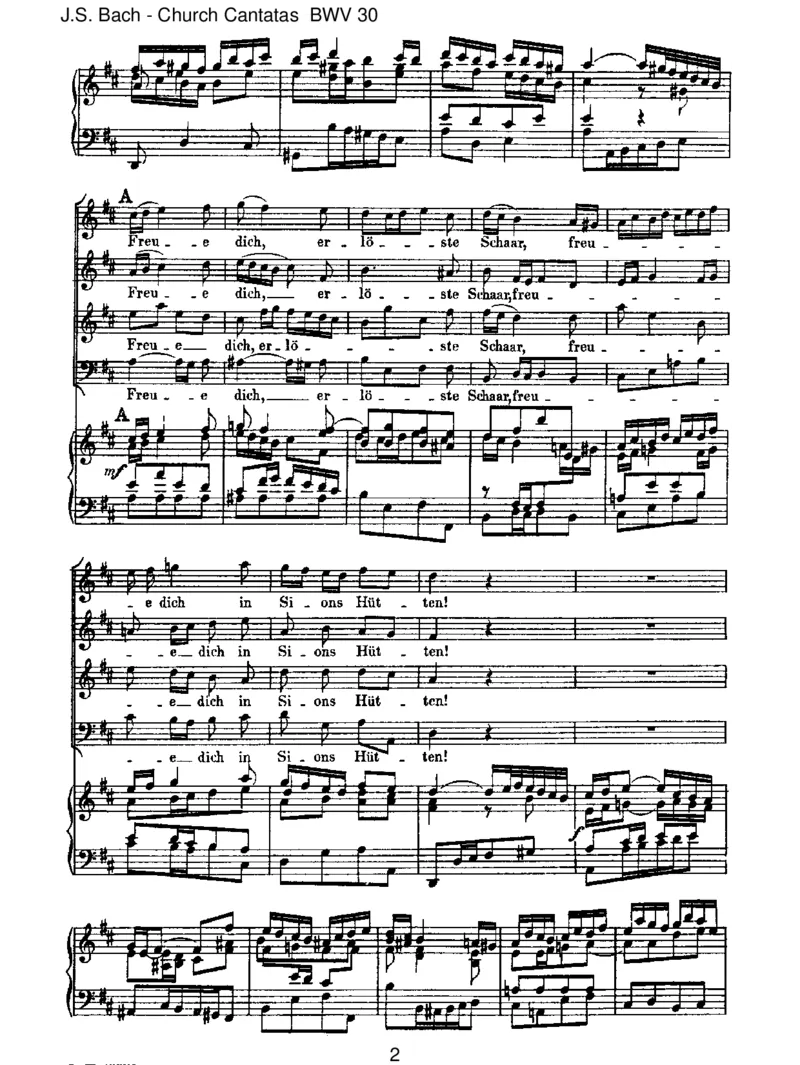 BWV30Freudich,erl_steSchar_一万首著名钢琴曲谱哈农贝多芬合集视频教学电子版高清无水印可打印_1古典钢琴知名音乐家谱_巴赫钢琴谱全集_J.S巴赫作品全集_JohannSebastianBach(1685-1750)巴赫